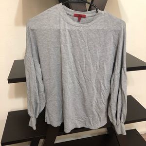 Ballon sleeve sweatshirt